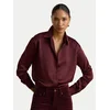 LAUREN RALPH LAUREN Srajca 200B27610008 Bordo rdeča Relaxed Fit