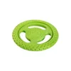 Igralka pes FRISBEE MINI float. iz pene TPR, zelena KW