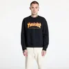 Mikina Thrasher Flame Crewneck Black M