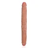 RealRock - Realističen dildo - dvostranski 35,6 cm