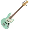 SX SBF15 Surf Green 5 strunska bas kitara