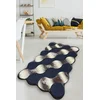Conceptum Hypnose Tepih Circle, 120x180cm, Sivo-teget