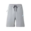 Nike Sportswear Hlače TECH FLC svetlo modra / siva / črna