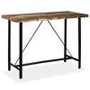 Barski stol od masivnog obnovljenog drva 150x70x107 cm
