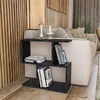 Hanah home Klub sto Life 60x60x20cm Crni