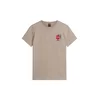 THE NORTH FACE Majica svetlo rjava/rdeča