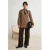 Trendyol Modest Ženska bluza Tctss26Uk00001, Smeđa