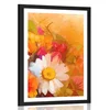 Plakat s paspartujem čudoviti šopek - 60x90 no frame