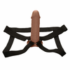 Performance Maxx - Realistični strap-on z režo - Rjava