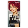 Joanna MULTI KREMNA barva 34 Intenzivno rdeča