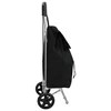 Kolica za kupovinu Crna 35 x 28 x 92 cm Oxford tkanina