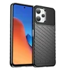 shumee Armoured flexible case ovitek za Xiaomi Redmi 12 Thunder Case, črn