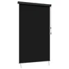 Rolo zavjesa Crna 60 x 250 cm Tkanina i aluminij