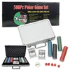 slomart LEAN TOYS Poker set, profesionalni, aluminijasta škatla, 500 el.