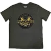 Ramones Gold Seal Green M Majica