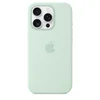 iPhone 16 Pro Silicone Case sa MagSafe-om - Aquamarine