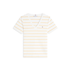 TOMMY HILFIGER Majica CODY mandarina/bela