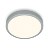 Briloner 3704-014-LED Prigušiva stropna svetiljka RUNA LED/22W/230V srebrna + daljinski upravljač