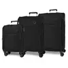 Jada Toys MOVOM Atlanta Black, Komplet luksuznih tekstilnih potovalnih kovčkov, 77cm/66cm/55cm, 5318421