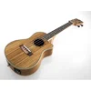 Kokio concert ukulele zebrawood cutaway EQ w/bag