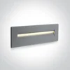 UGRADBENA SVJETILJKA LED/8,5W/3000K/160lm/44°/240V IP65 SIVA