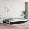 Okvir za krevet bez madraca crni 200x200 cm od tkanine