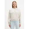 Pulover adidas Cozy ženski, bež barva, KA9950