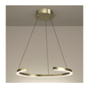 Eglo 390516 - LED prigušiva luster na sajli LABONETE LED/24,8W/230V zlatna + daljinski upravljač