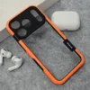 Maska Wolmtt Bumper za iPhone 17 Pro narandzasta