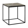 Hanah home Klub sto 50x52x50cm Crno-Mermer