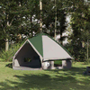 Teepee šator za 8 osoba Zelena i bijela 490 x 410 x 210 cm