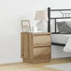 Noćni ormar s ladicama 2 pcs Umjetnički hrast 39 x 34,5 x 50 cm