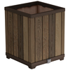 Cvetlični lonec DECO SQUARE TALL WALNUT