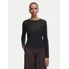 Rinascimento Bluza CFM0012395003 Črna Slim Fit
