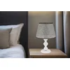 Opviq Stona lampa 300 Hazeran, 60 W, 45 cm, Siva