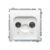 RTV prehodna vtičnica 10db BMZAP10/1.01/11 Osnovni modul bela