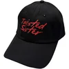 Twisted Sister Logo Kapa Black UNI