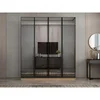 Hanah Home ormar sa reflektujućim staklom Nisa 20648, 180 cm, dore