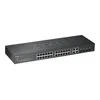 ZYXEL GS1920-24v2, 28-vratni pametno upravljan switch (omrežni preklopnik) z 24x Gigabit bakrenimi vrati in 4x Gigabit vrati dvojne namene.