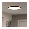 Eglo 901465-LED RGBW plafonsko kupatilsko svetlo ROVITO-Z 16,8W/230V prečnik 50 cm IP44 crna