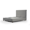 Hanah Home HANAH HOME Deluxe 160 x 200 - Grey dvojna boxspring postelja, (20975961)