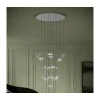 Eglo 390402 - LED prigušiva luster na sajli PARATEBUENO 17xLED/3W/230V hrom