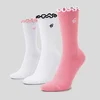GymBeam Čarape Ruffle 3Pack Pink M