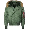 ALPHA INDUSTRIES Zimska jakna N2B zelena