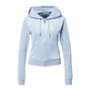 Juicy Couture Black Label Jopa na zadrgo ROBERTSON, modra