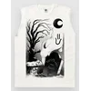The Dudes Ghost Cliff Front Classic Standard moška majica white
