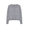 Trendyol Dark Gray Premium Yarn Knitwear Sweater