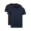 Tommy Jeans Majica  mornarska / rdeča / črna / bela