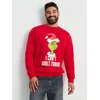 Sinsay - Regularna crewneck dukserica Grinch - crvena