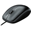 Generic Žična miška Logitech B100, žična USB miška za računalnike in prenosnike črna, (21121877)